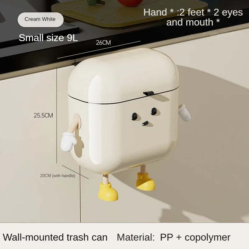 Easy Mount Kitchen Trash Bin – 9L & 12L