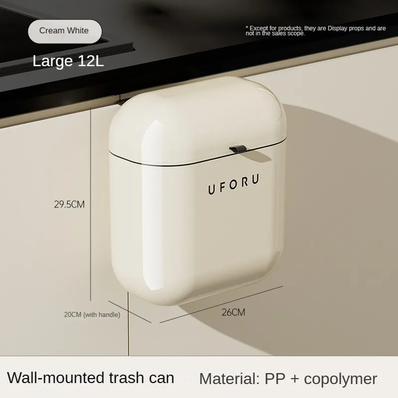Easy Mount Kitchen Trash Bin – 9L & 12L